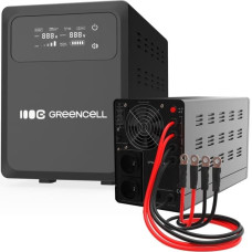 Green Cell Zasilacz awaryjny UPS AVR PowerCore 1200W/2000VA 24VDC