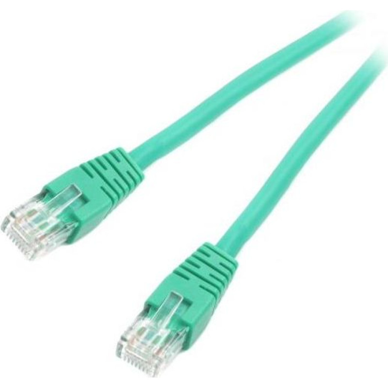Gembird RJ-45/RJ-45, cat. 6, U/UTP, 5m, green (PP6U-5M/G)