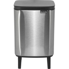 Brabantia BO M&uuml;lleimer HI 7 l Matt Steel Fingerprint Proof