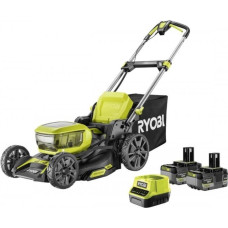 Ryobi Cordless lawn mower RYOBI ONE+ RY18LMX46A-250, 18 V, 2 x 5.0 Ah, 46 cm, 55 l