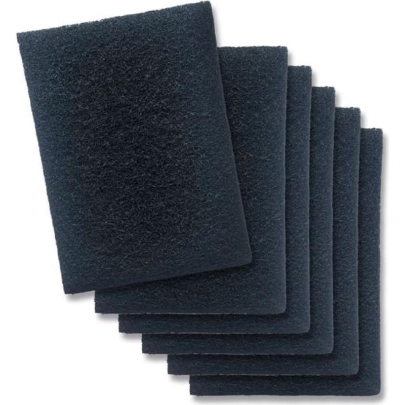 Joseph Joseph Black Replacement Odour Filters 6 piece