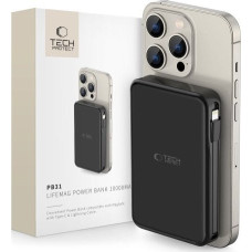 Tech-Protect Powerbank Tech-Protect Powerbank Tech-Protect PB31 Lifemag MagSafe 10000mAh Black