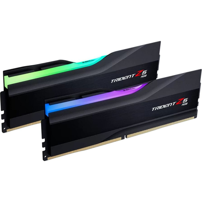 G.skill DDR5 - 128GB - 6000 - CL - 34 (2x 64 GB) Dual Kit, RAM black, F5-6000J3444F64GX2-TZ5RK, TZ5 RGB, INTEL XMP