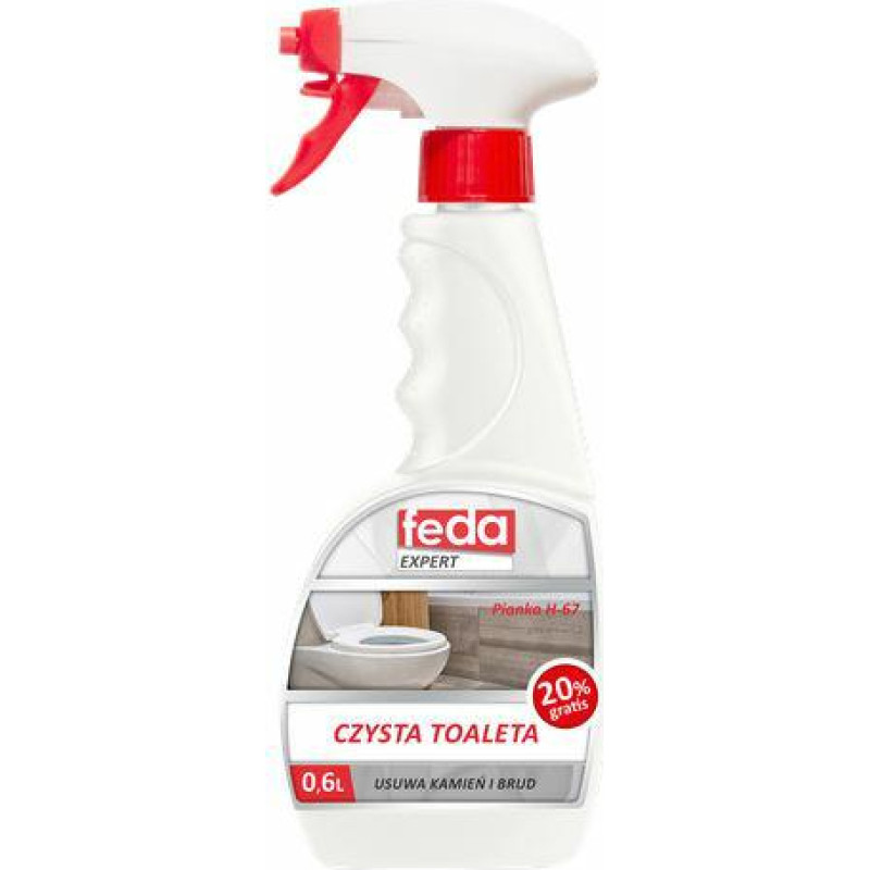 Feda PIANKA CZYSTA TOALETA H067 0,6L%%%