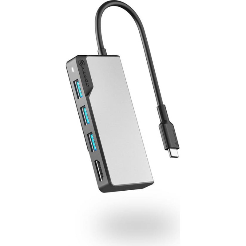 Alogic Fusion Core USB-C 5-Port Hub Space Gray