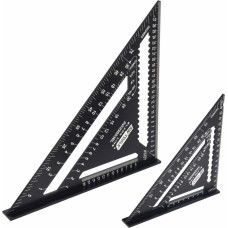 Awtools KĄTOWNIK STOLARSKI ALUMINIOWY 12" BLACK LINE