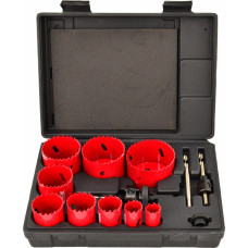 Awtools KOMPLET OTWORNIC BIMETALOWYCH 13 elem. 19-64mm