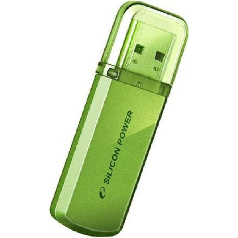 Silicon Power | Helios 101 | 8 GB | USB 2.0 | Green