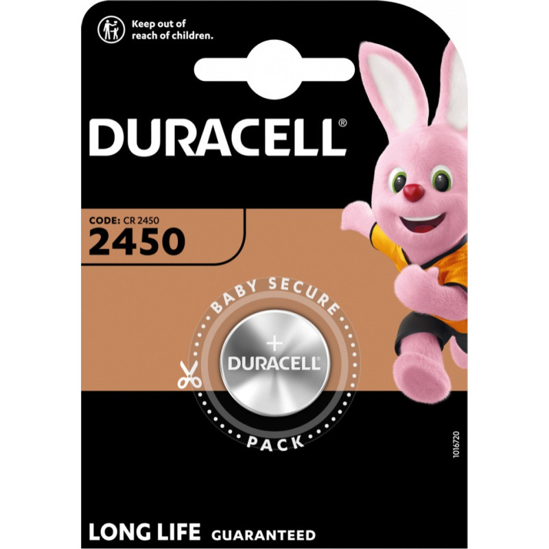 Duracell | DL2450 BL1 | CR2450 | Lithium | 1 pc(s)
