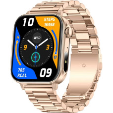 Colmi P80 smartwatch (steel-gold)
