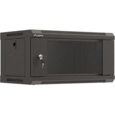 Lanberg SZAFA INSTALACYJNA RACK WISZĄCA 19" 4U 540X350 CZARNA DRZWI PRZESZKLONE&nbsp;LANBERG (FLAT PACK)
