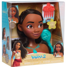 Just Play Disney Princess - Vaiana Styling Head, Make-up and Hairdressing Head