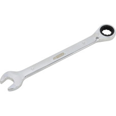 Awtools KLUCZE PŁASKO-OCZKOWE Z GRZECHOTKĄ KOMPLET 6 szt. 8-19mm Z PRZEŁĄCZNIKIEM