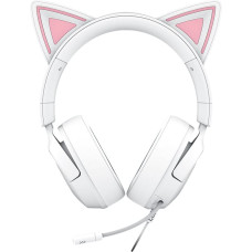 Razer Kraken Kitty V3 X White, Gaming Headset white/pink, 3.5 mm jack plug