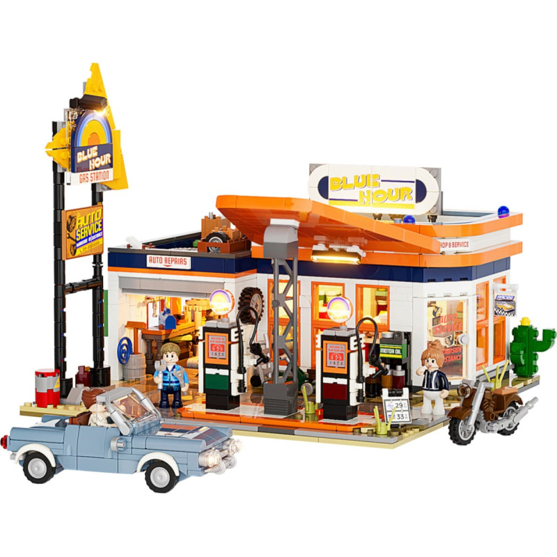 Lumibricks Gas Station, construction toy