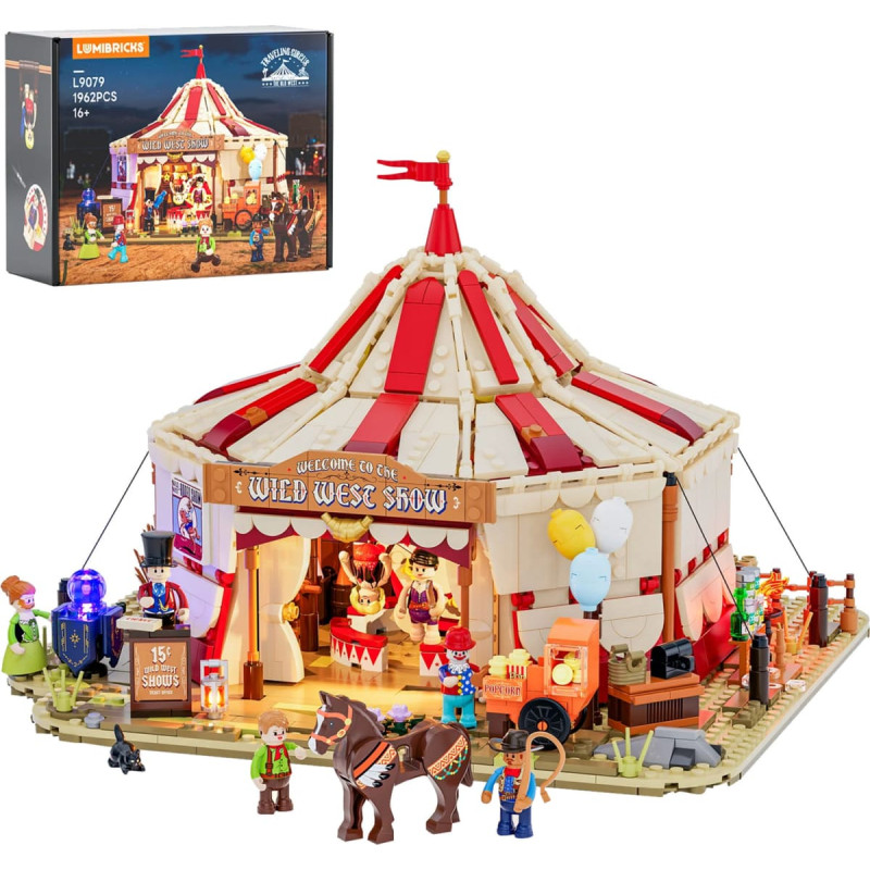 Lumibricks Traveling Circus, construction toy