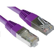Logon LOGON SSTP Cat6a kabel sieciowy Fioletowy 0,5 m