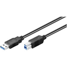 Goobay Kabel USB Goobay USB-A - 1 m Czarny (95719)