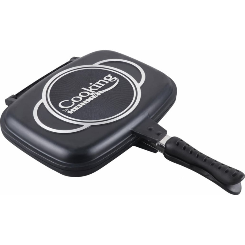 Grill pan, double-sided aluminium with non-stick coating 32x24x7.5cm HR-SCO-A0232A HEINNER