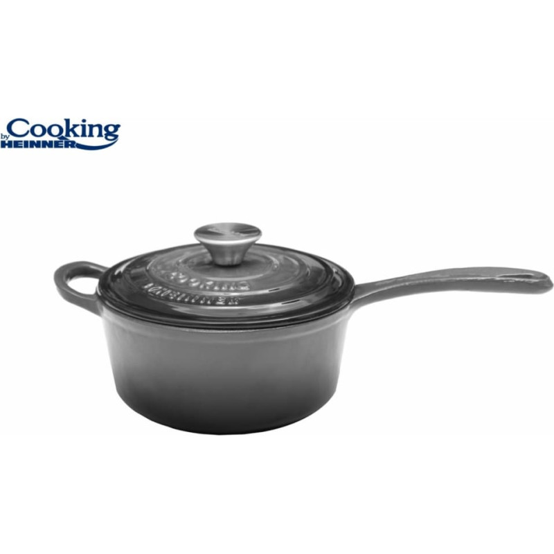 Pot with lid enamelled cast iron 1.8L 19x9 cm HR-ZVC-C19, COOKING BY HEINNER