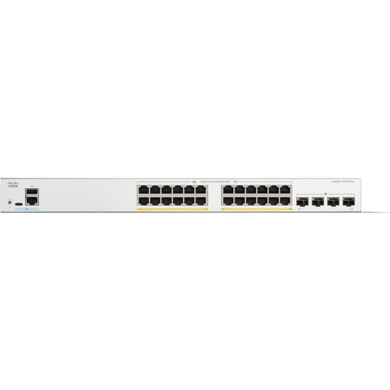 Cisco Switch Cisco Cisco Catalyst 1200 24p GE PoE 4x1G SFP
