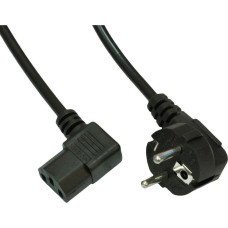 Akyga Power cable Akyga Power cable Akyga AK-PC-12A CEE 7/7 - IEC C13 angle 250V 10A 3m