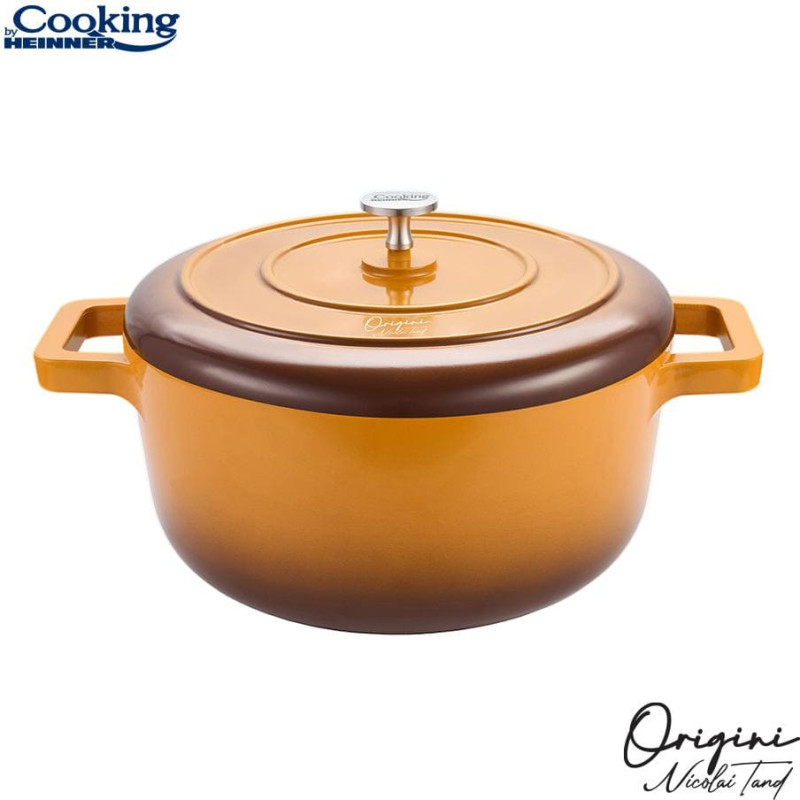 Pot aluminum with ceramic coating 5.8L 26x12.5cm HR-BJK-C26 HEINNER