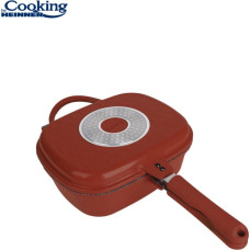 Pan aluminum with ceramic coating 30x24x12 cm HR-JLG-B30DB, COOKING BY HEINNER