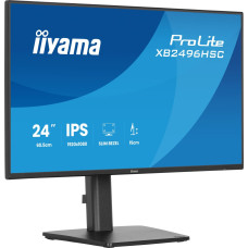 Iiyama ProLite XB2496HSC-B1, LED monitor - 24 - black (matt), FullHD, IPS, HDMI, DP, USB-C, USB hub, 144Hz panel