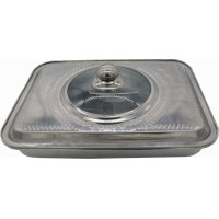 Baking tray stainless steel with ceramic coating 39x29x7 cm VN-FM-SS4030, VANORA