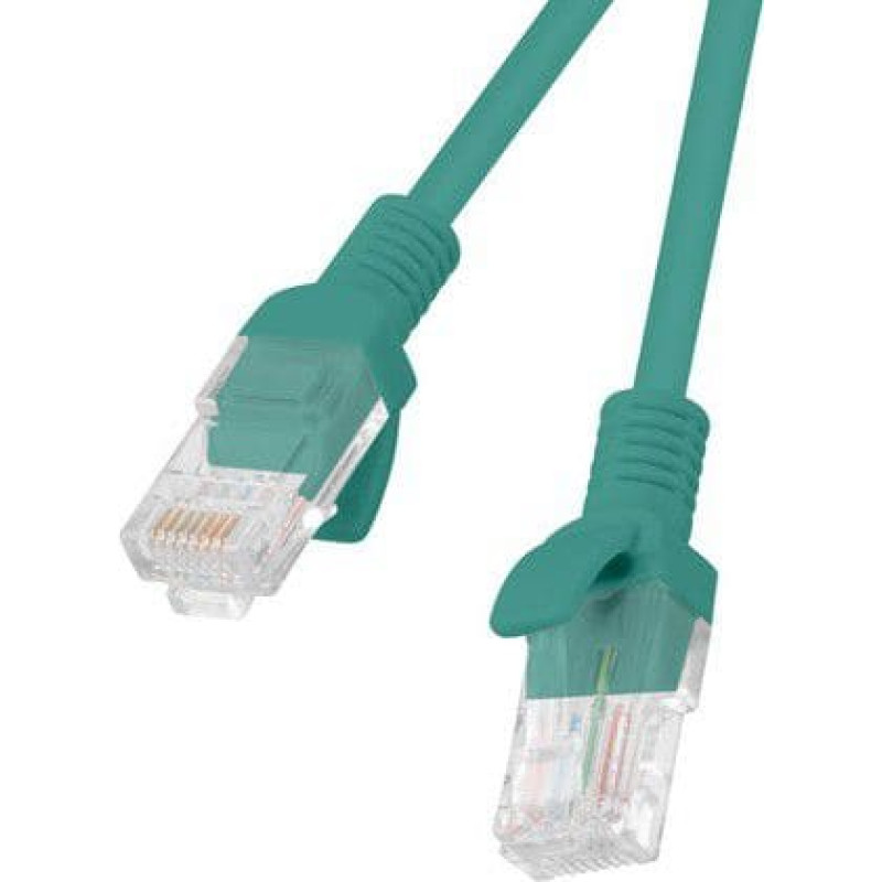 Lanberg RJ-45 kt.5e Green 0.5m (PCU5-10CC-0050-G)