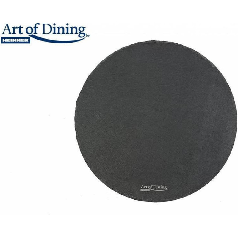 Natural stone serving plate 30cm HR-JT-30R HEINNER