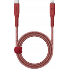 Energea Kabel USB Energea USB-C - Lightning 1.5 m Czerwony