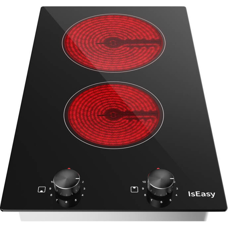 Iseasy LT2V-30 dual zone induction stove with knobs