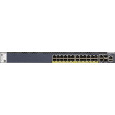Netgear M4300-28G-PoE + PoE / GE / XG / MAN / 24 - 24x PoE +, PoE budget 480W