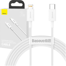 Baseus Superior Series Cable USB-C to Lightning, 20W, PD, 2m (white)