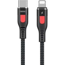 Remax Cable USB-C do Lightning Remax Lesu Pro, 1m (black)