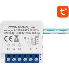 Avatto Smart Switch Module ZigBee Avatto ZWSM16-W3 TUYA