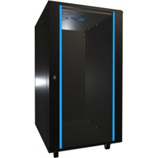 Extralink Rack cabinet 22U 600x800 black standing