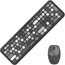 Mofii Wireless keyboard + mouse set MOFII 666 2.4G (Black)