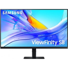 Samsung Monitor 32 inch ViewFinity S80UD IPS 3840x2160 UHD 16:9 1xHDMI 1xDP 1xUSB-C 90W 3xUSB 3.0 LAN KVM 5ms PinP/PbyP 60Hz HAS+PIV płaski 3YOn-Site