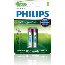 Philips Akumulator Multilife AAA / R03 800mAh 2 szt.