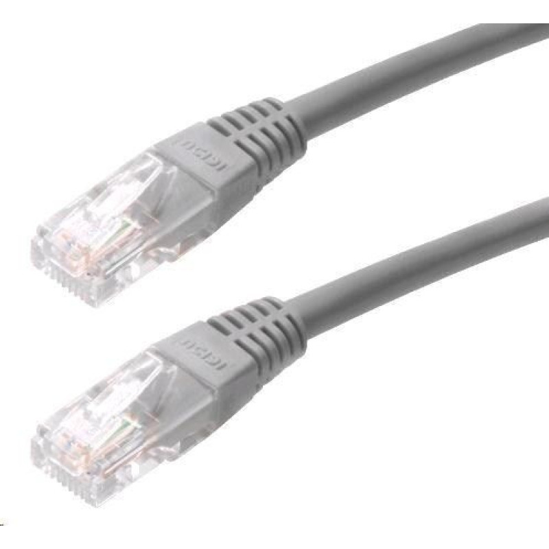 Lynx Cs Patchcord, Cat6, UTP, 2m, szary (PK-UTP6-020-GR)