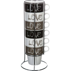 Art-Pol Komplet 6 filiżanek Love 260 ml
