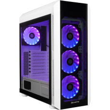 Chieftec Case|CHIEFTEC|ATX/micro ATX/Mini-ITX|White|Midi Tower|PC|GL-03W-OP