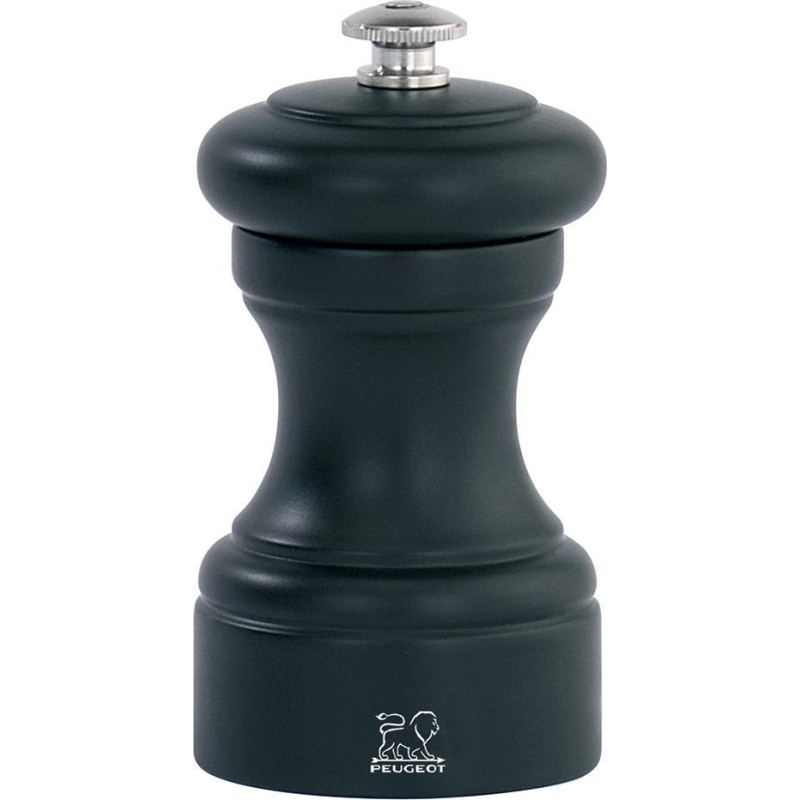 Peugeot Młynek do przypraw Peugeot Młynek do pieprzu 10 cm Peugeot Bistro czarny mat