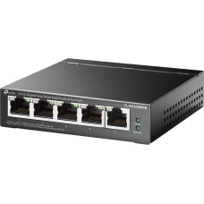 Tp-Link TL-SG105MPE, switch black, 5-port gigabit easy smart switch with 4 PoE+ ports