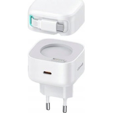 Usams Ładowarka Usams Ładowarka sieciowa USAMS US-CC202 USB-C + kabel USB-C PD QC 35W biały/white
