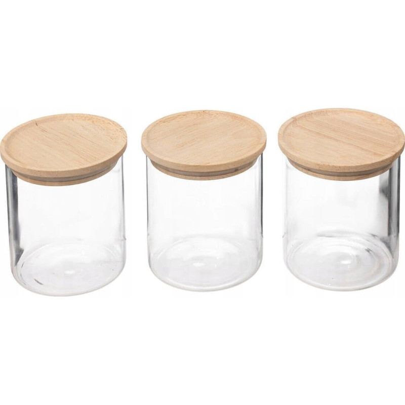 5Five Słoiczki na przyprawy, hermetyczne, 3 sztuki, 350 ml