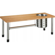 5Five P&oacute;łka kuchenna 3w1, bambus, stal nierdzewna